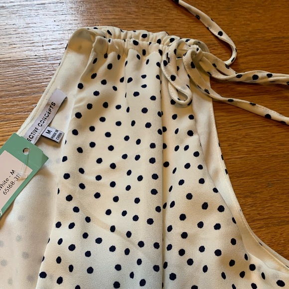 Favorite dress alert!! Stitch Fix navy polka dot! - Picture 3 of 4